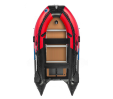 Лодка ПВХ STORMLINE Flexiteek 400 (черно-зеленая/красно-черная) (2024)