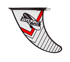 Основной плавник для SUP Stormline, белый/черный