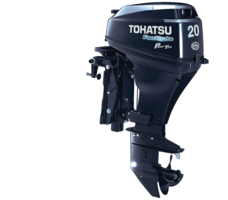 4х-тактный лодочный мотор TOHATSU MFS 20E EPS Б/У