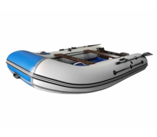 Лодка ПВХ ORCA 340 НДНД светло-серый/синий