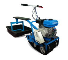 Мотобуксировщик НЕВА МС-1-YA (MX200) с санями и сиденьем