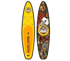 Надувная доска для SUP-бординга BUCK TEETH SPORTS YELLOW 11.6