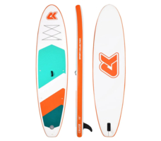 Надувная доска для SUP-бординга CK-11 WHITE/ORANGE
