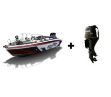 Комплект Алюминиевая лодка (катер) Mikatsu (Микатсу) 590 (Z99) Sport + мотор Hidea HDEF 115 FEL-T EFI