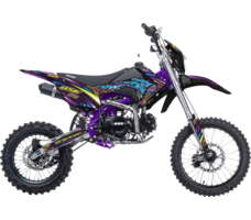 Мотоцикл BSE MX 125 17/14 Purple Dragon PITBIKE